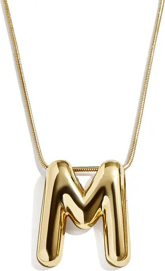 Bubble Initial Pendant Necklace | Nordstrom