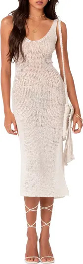 Nevea Open Back Knit Midi Dress | Nordstrom