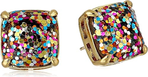 kate spade new york Small Square Stud Earrings | Amazon (US)