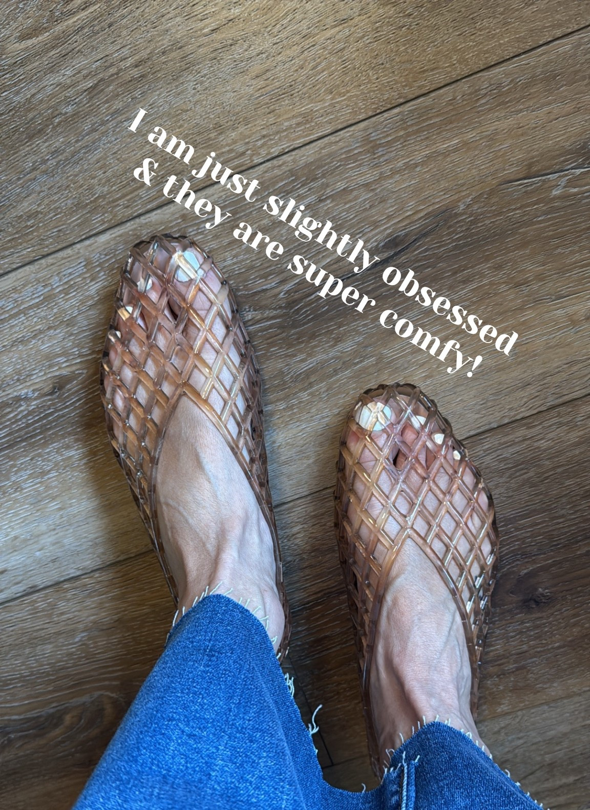If I’m being honest, I was too sure about the jelly shoes trend. However, I am obsessed with these 😍 I love the shape on your foot and they are crazy comfy. I sized down one whole size  

#LTKOver40 #LTKSeasonal #LTKspringtrends