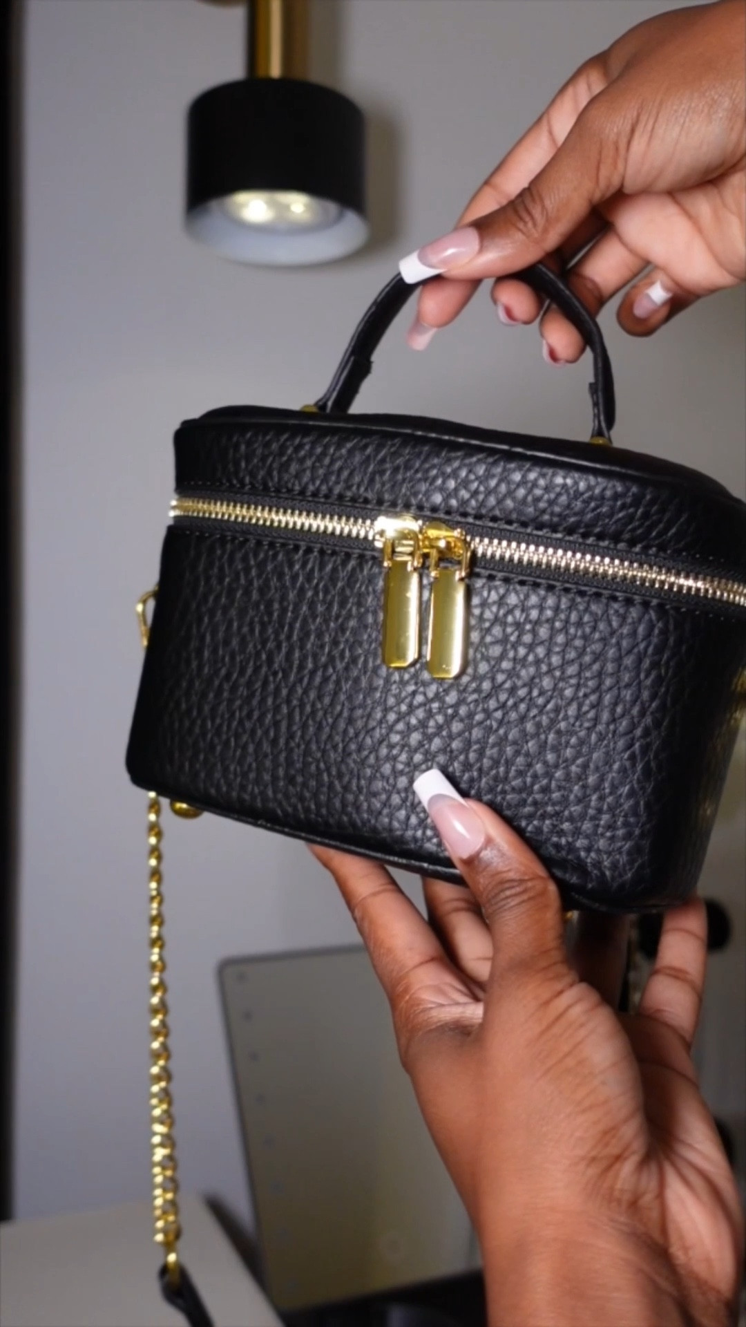 This SHEIN vanity bag is TOO TEA!!! It’s giving all the luxurious vibes of a designer bag without the designer price!

#vanitybag #SHEINhandbag #pebbledleather 

#LTKItBag #LTKFindsUnder50