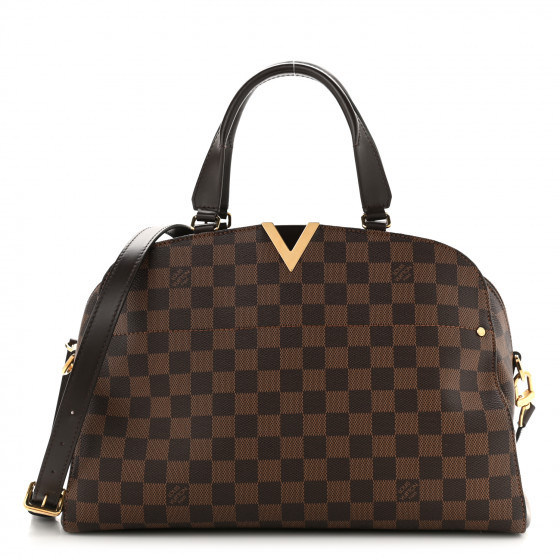 LOUIS VUITTON Damier Ebene Kensington Bowling Bag | FASHIONPHILE | Fashionphile
