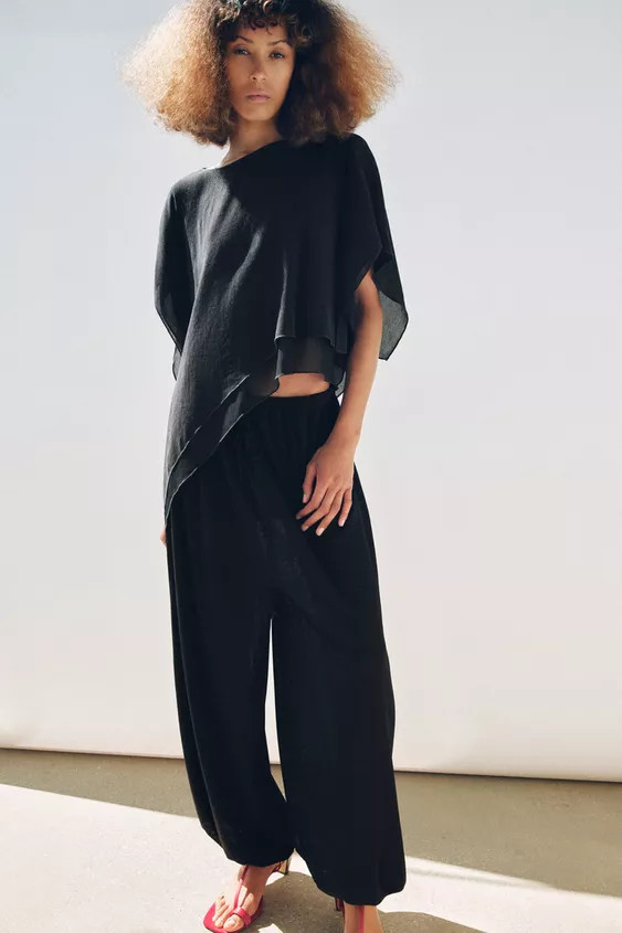 FLOWING BALLOON TROUSERS | Zara UK