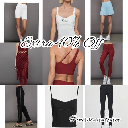 From leggings to tennis sets to chic cover ups and more- get an extra 40% off sale @carbon38 with code EXTRA40 #investmentpiece 

#LTKActive #LTKStyleTip #LTKSaleAlert