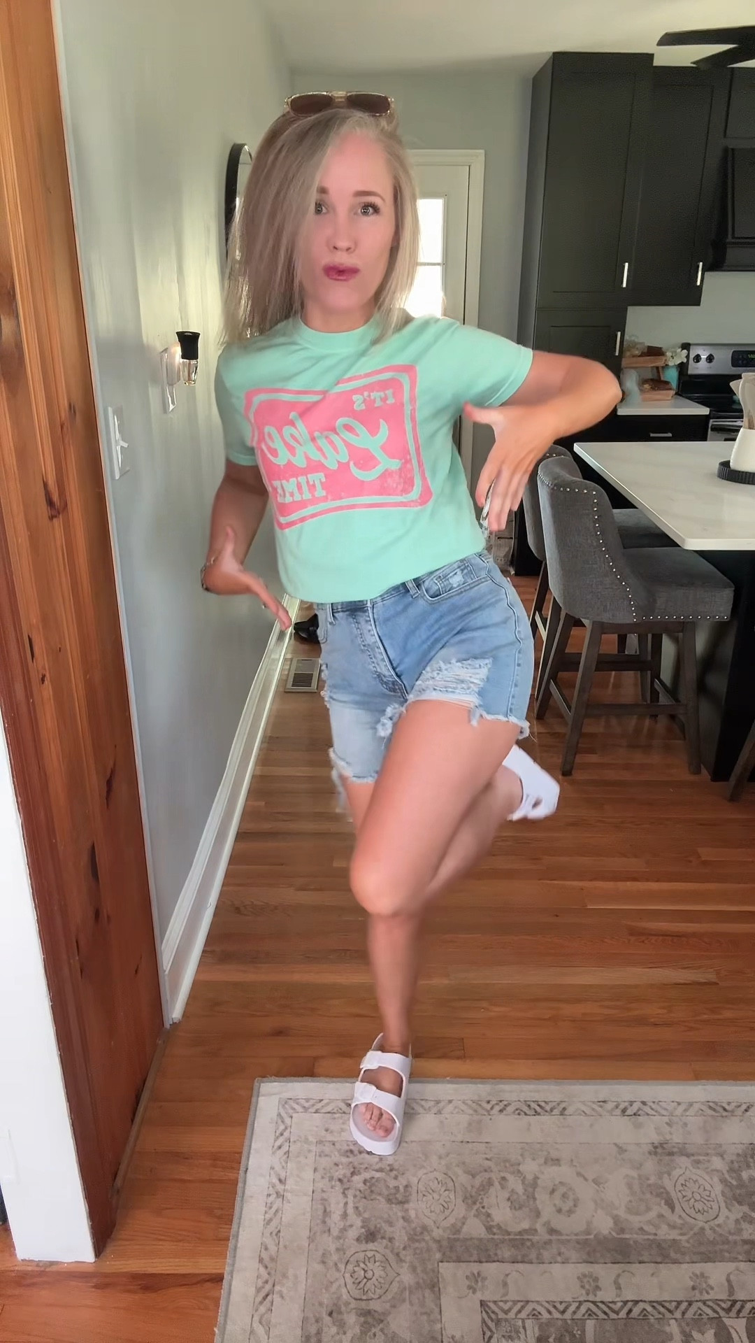 Lake day outfit that always gets compliments ☀️🌊

“Lake time” tee + my go-to Willow Boutique shorts that everyone asks about.

Paired with my everyday Amazon sandals — comfy, cute, and perfect for the lake.

Use code AmandaAllOver for 20% off the shorts ✨

#LTKootd #LTKMothersDay #LTKSeasonal