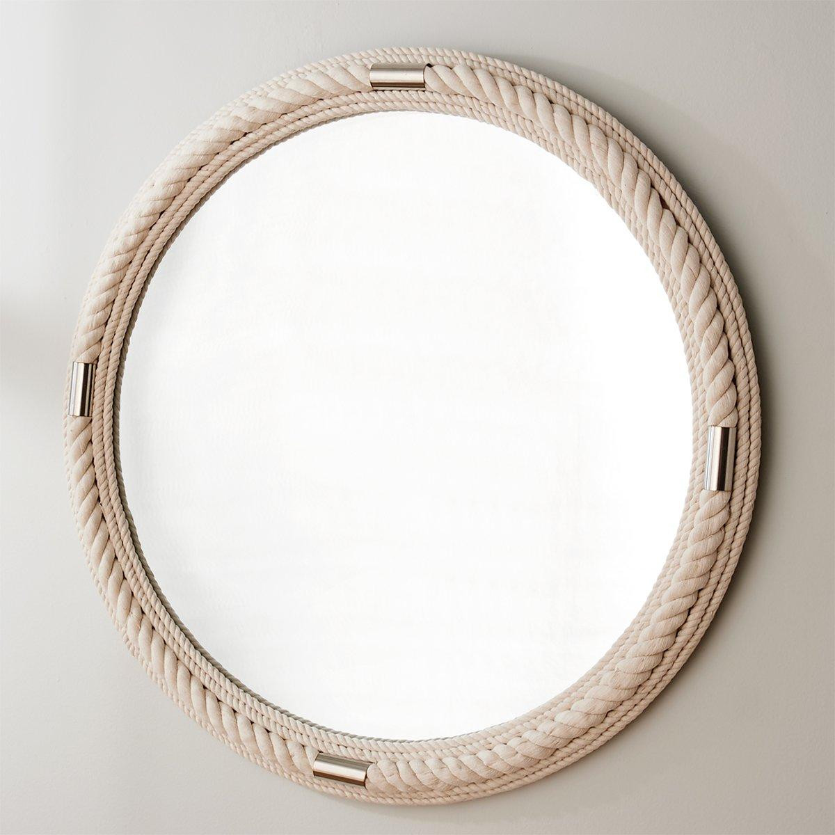 White Rope Coastal Mirror | Shades of Light