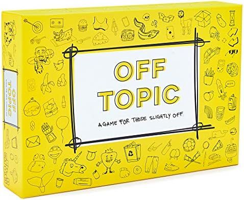 Off Topic Adult Party Game - Fun Board and Card Game for Group Game Night | Amazon (US)