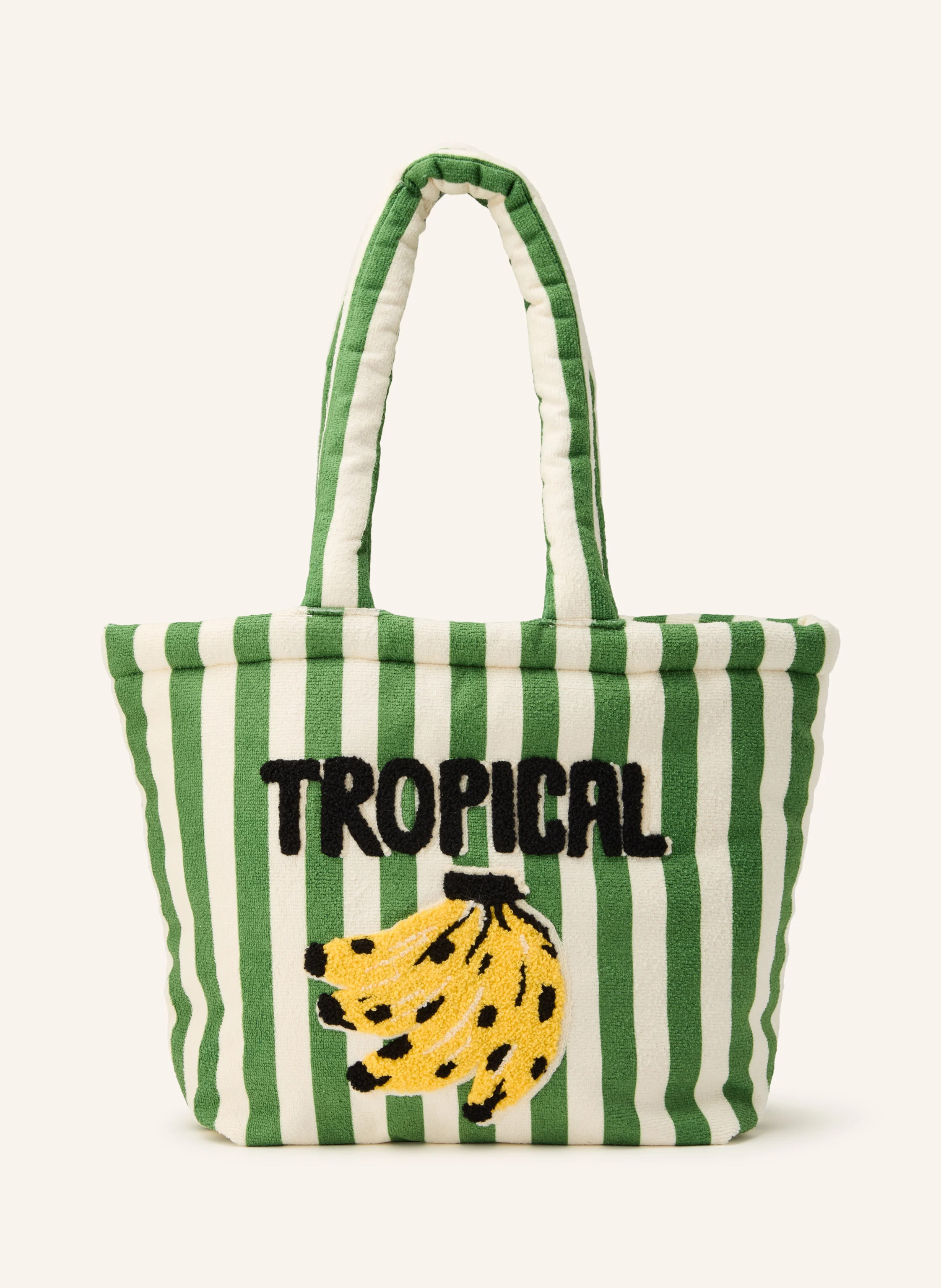 FARM RIO Strandtasche TROPICAL MANANA in gr\u00fcn / ecru / schwarz | Breuninger (DACH)