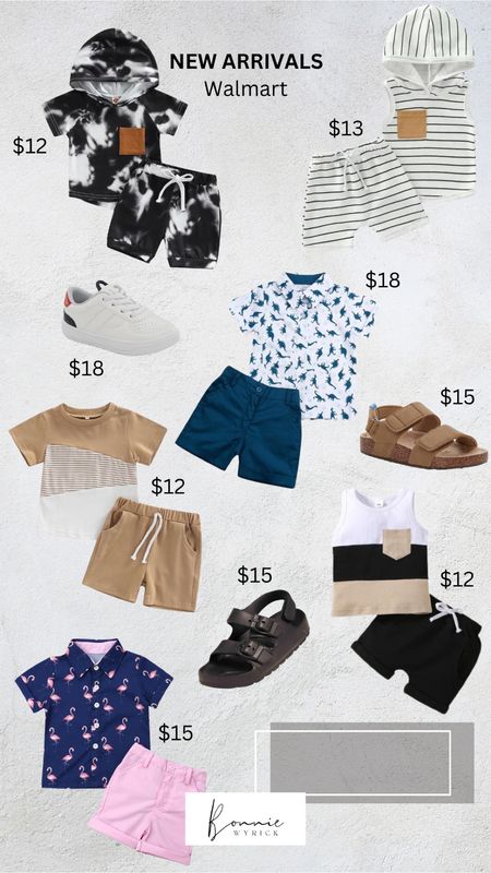 Affordable spring and summer clothing for toddler and baby boy! 🖤 Toddler Outfits for Spring | Baby Boy Outfit Ideas | Walmart Finds | Affordable Kids Clothing

#LTKkids #LTKunder50 #LTKbaby