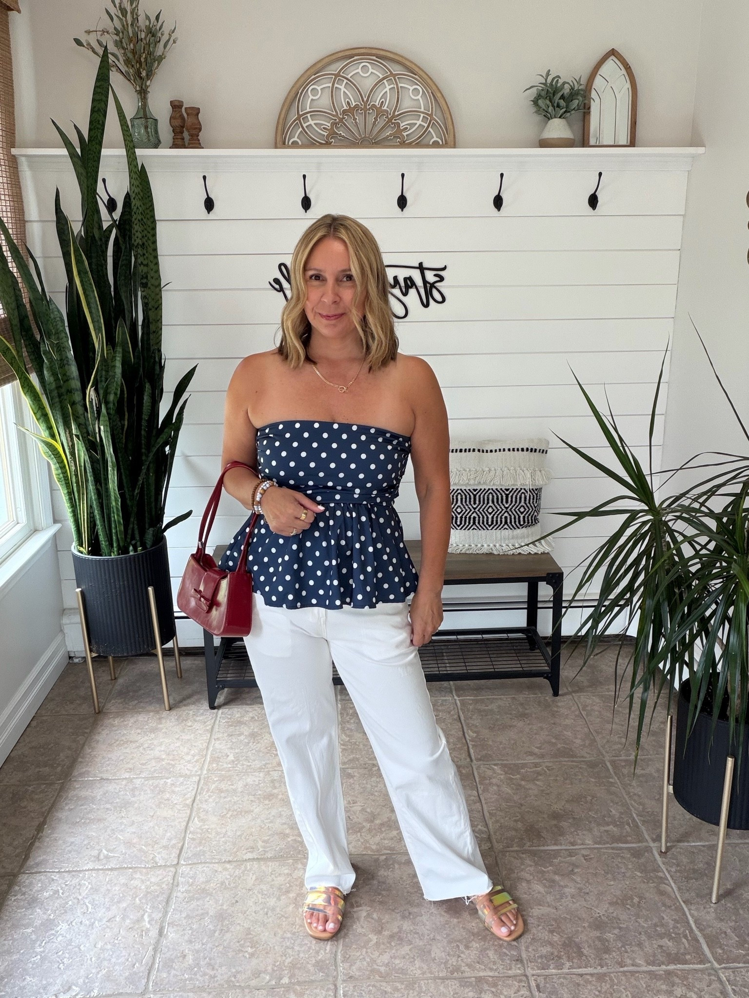 A cute date night outfit! I’m wearing a medium in the peplum top and a size 8 in the pants, which run a little big. Summer outfits Amazon fashion

#LTKSaleAlert #LTKOver40 #LTKMidsize