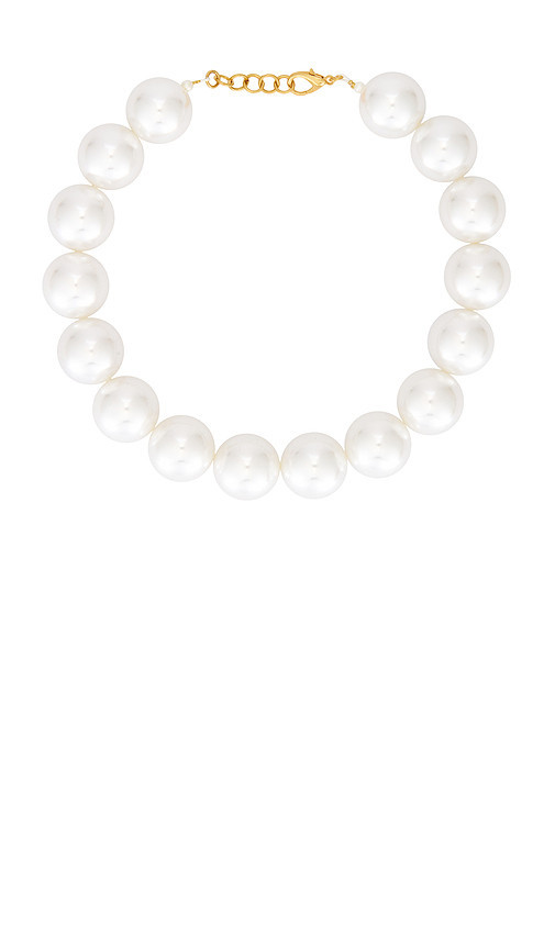 Milkwhite x REVOLVE Faux Pearl Necklace Big in White. | Revolve Clothing (Global)