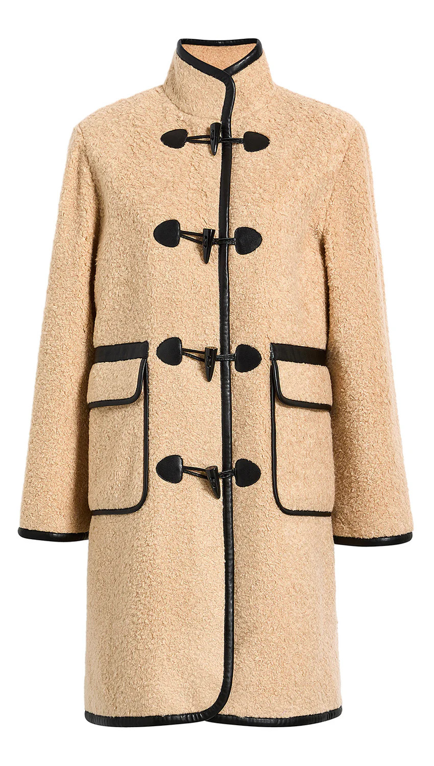 Caroline Teddy Toggle Coat | Toccin