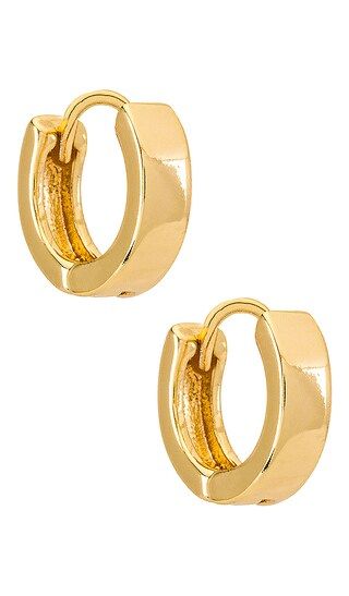 Marga Huggy Hoop Earring in Gold | Revolve Clothing (Global)