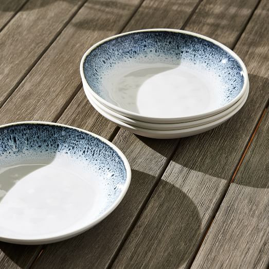 Reactive Melamine Outdoor Pasta Bowl Sets | West Elm CA