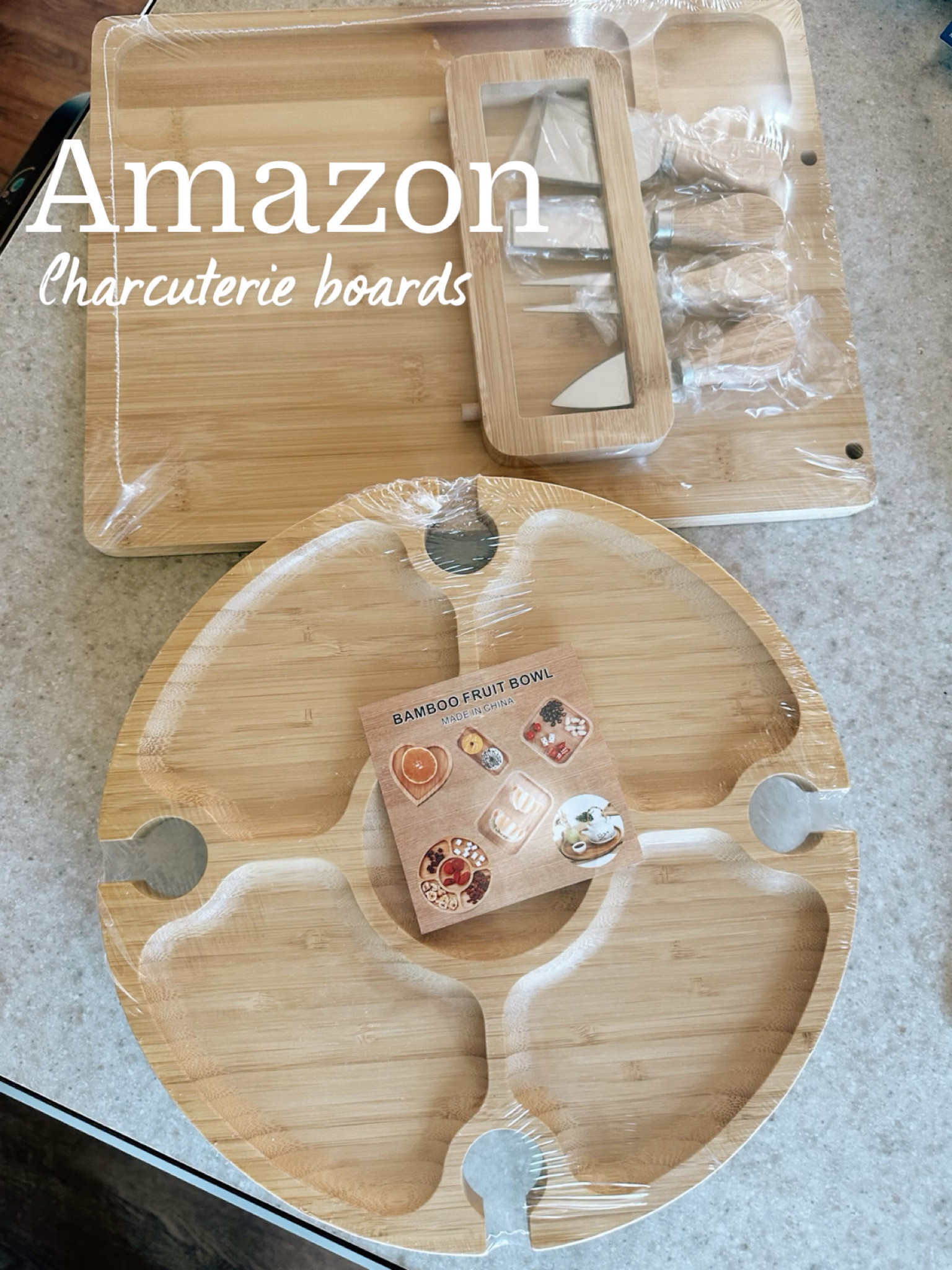 Affordable Amazon charcuterie boards! Perfect for yourself or gifts. With other picnic essentials🫶

#LTKSeasonal #LTKSpringSale #LTKGiftGuide