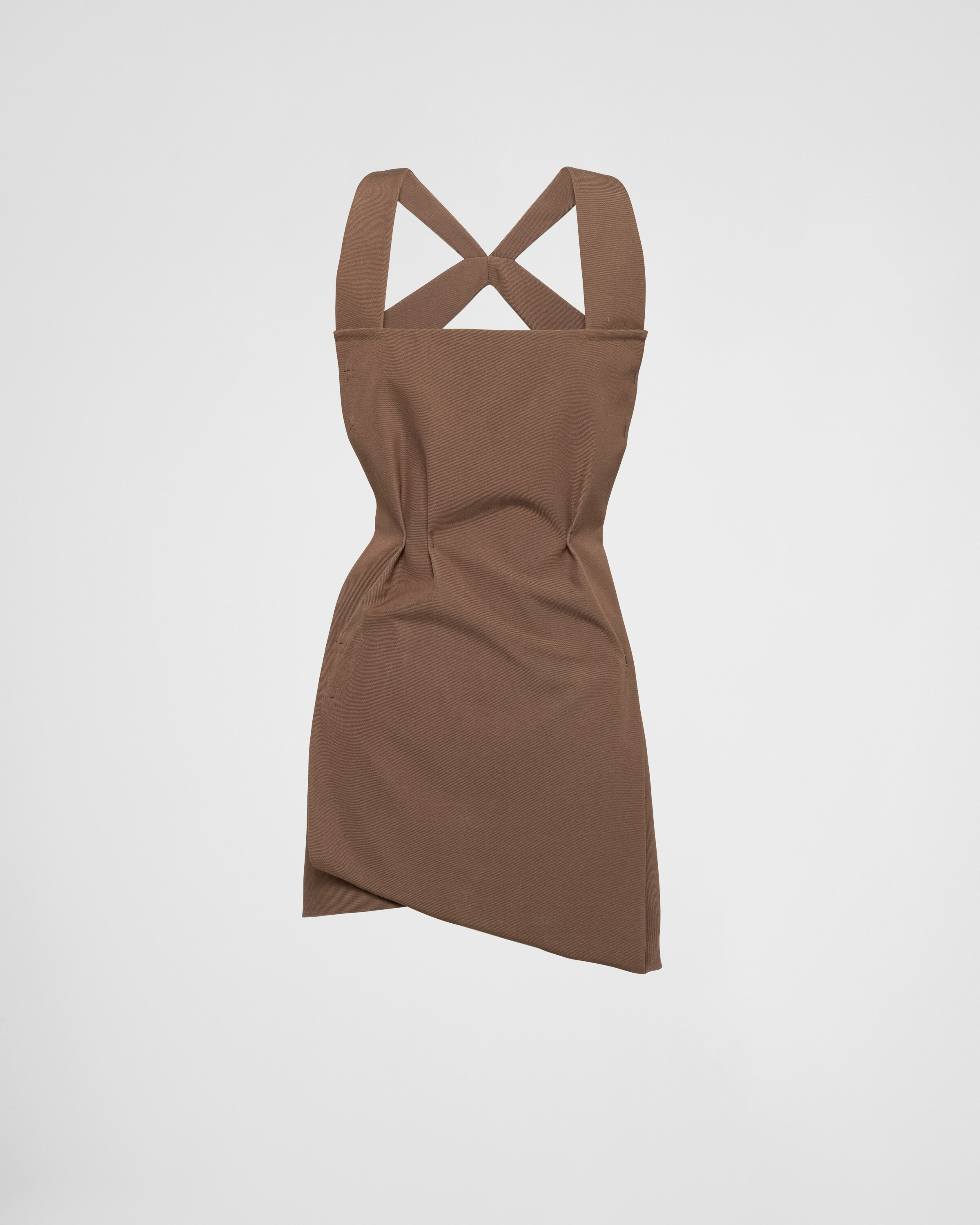 Gabardine mini-dress | Prada Spa US