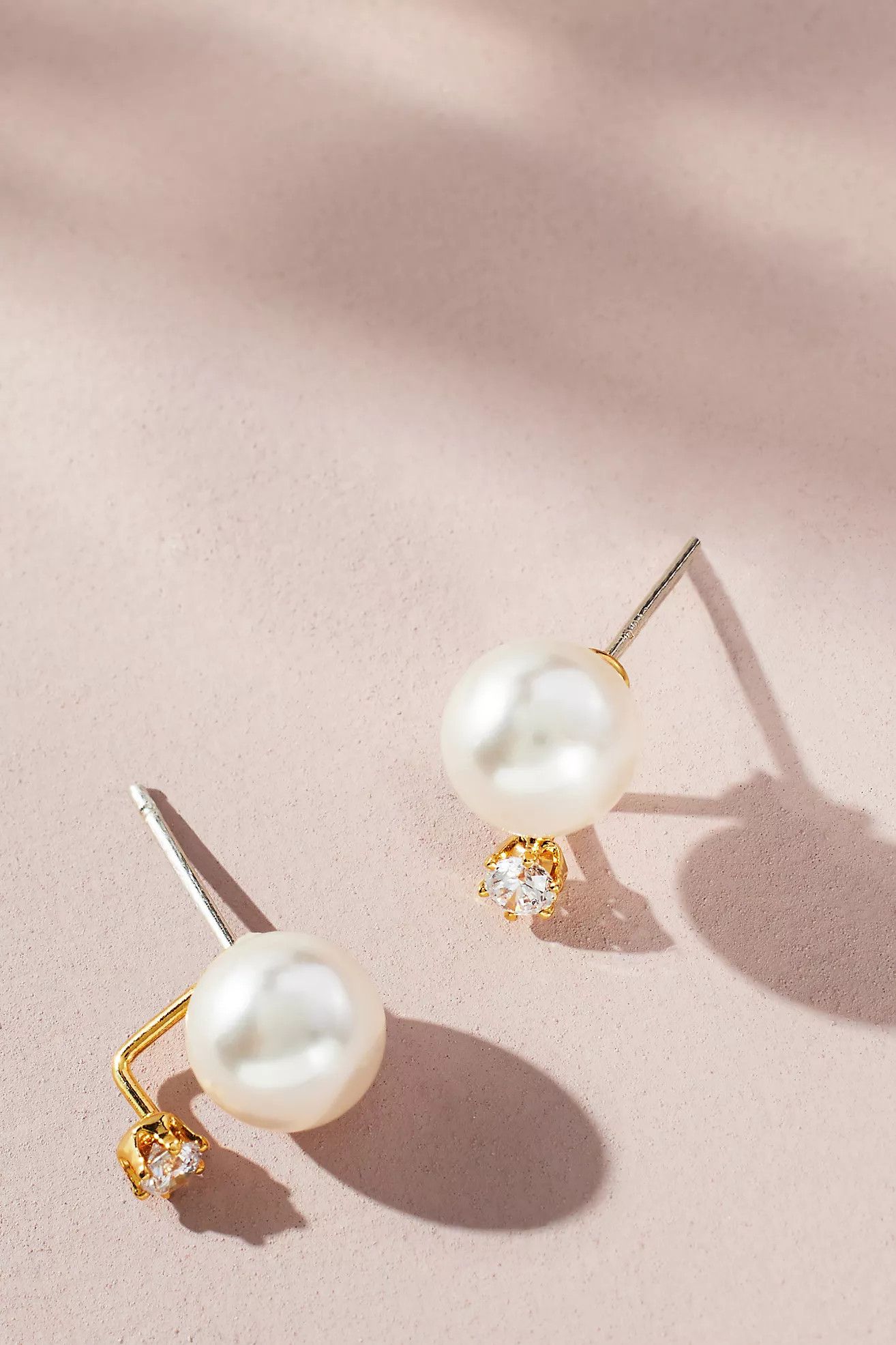 14k Pearl Stud Earrings | Anthropologie (US)