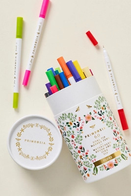 Primrosia Flora Dual-Tip Markers | Anthropologie (US)