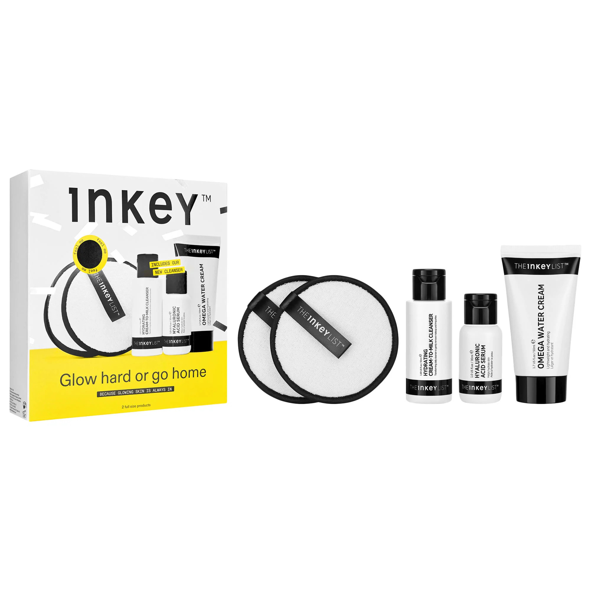 The INKEY List Glow Hard or Go Home Set | Sephora (US)
