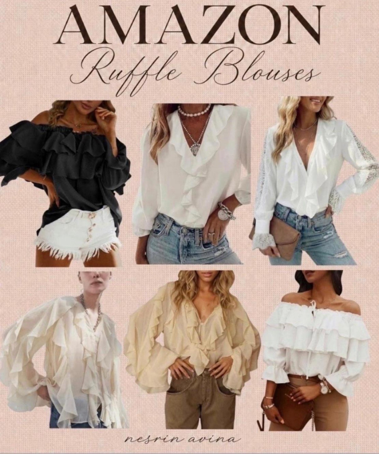 Ruffle tops