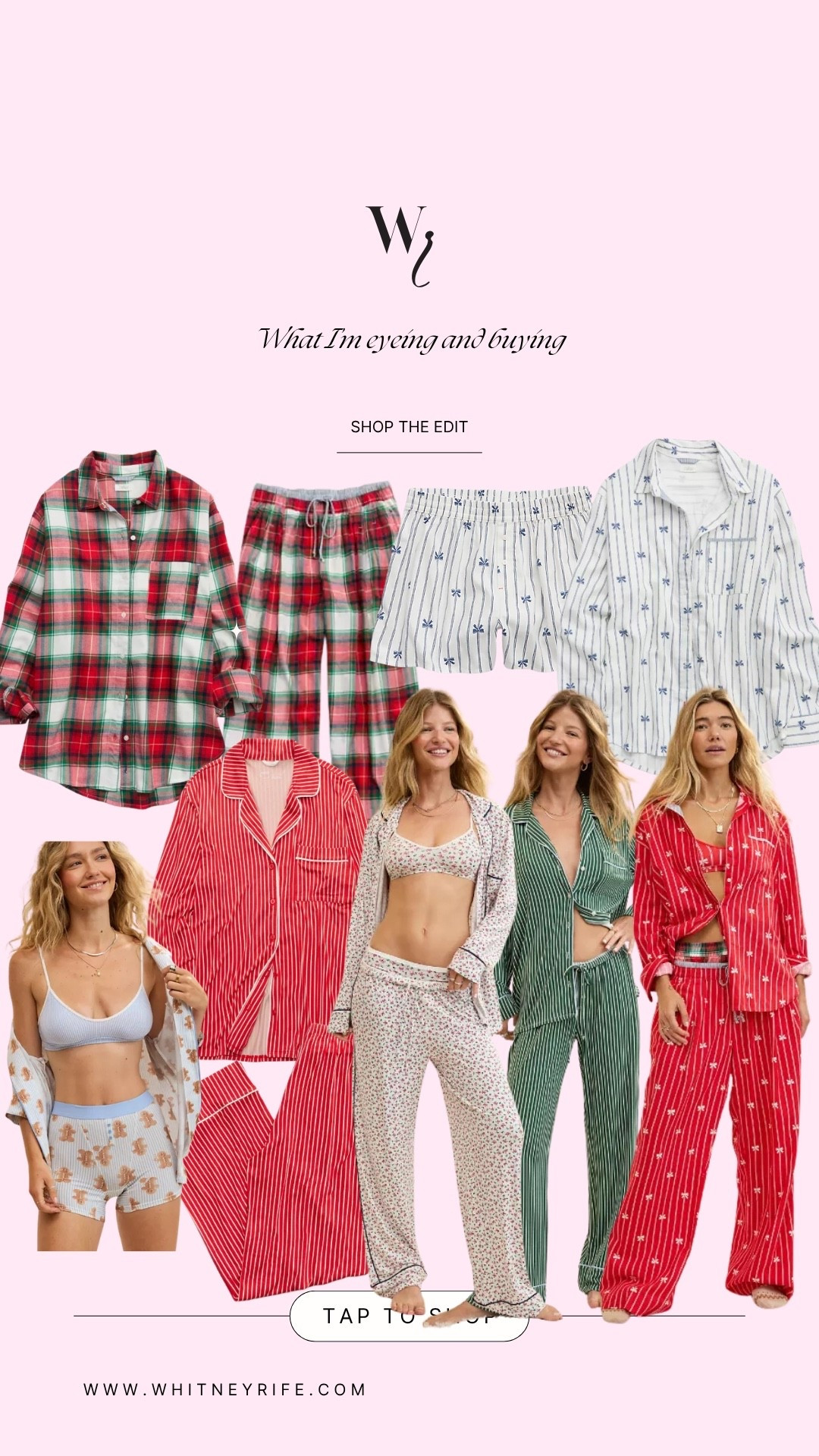 Aerie holiday pajamas 

#LTKSeasonal #LTKFindsUnder50 #LTKHoliday