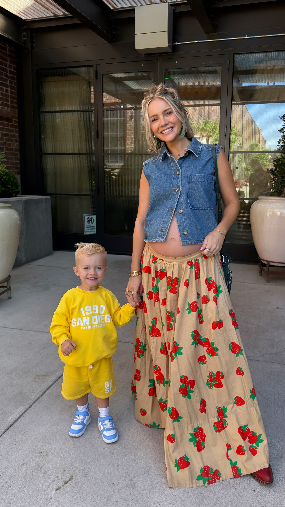 Spring outfit, toddler outfit, bump outfit  

 #LTKPetite #LTKBump #LTKKids