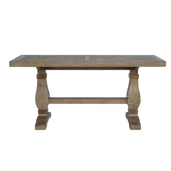 Kinston Counter Height Pine Solid Wood Dining Table | Wayfair North America