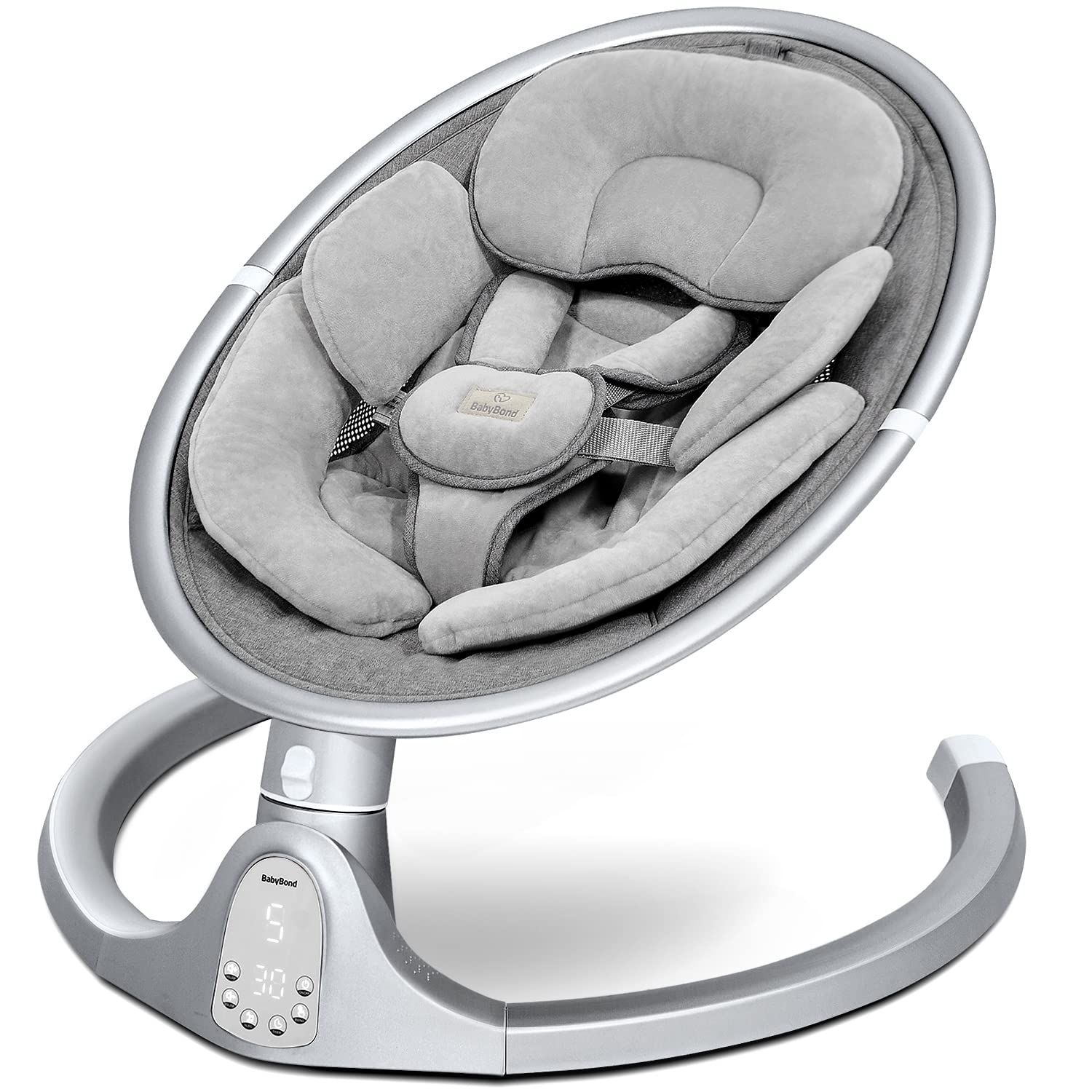 Amazon.com : BabyBond Baby Swings for Infants, Bluetooth Infant Swing with Music Speaker, Preset ... | Amazon (US)
