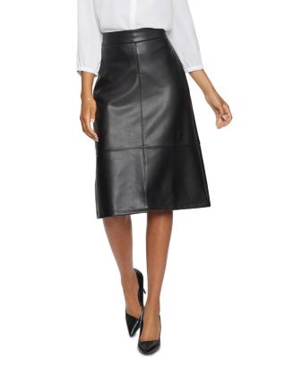 NYDJ  Faux Leather A Line Skirt  | Bloomingdale's Women | Bloomingdale's (US)