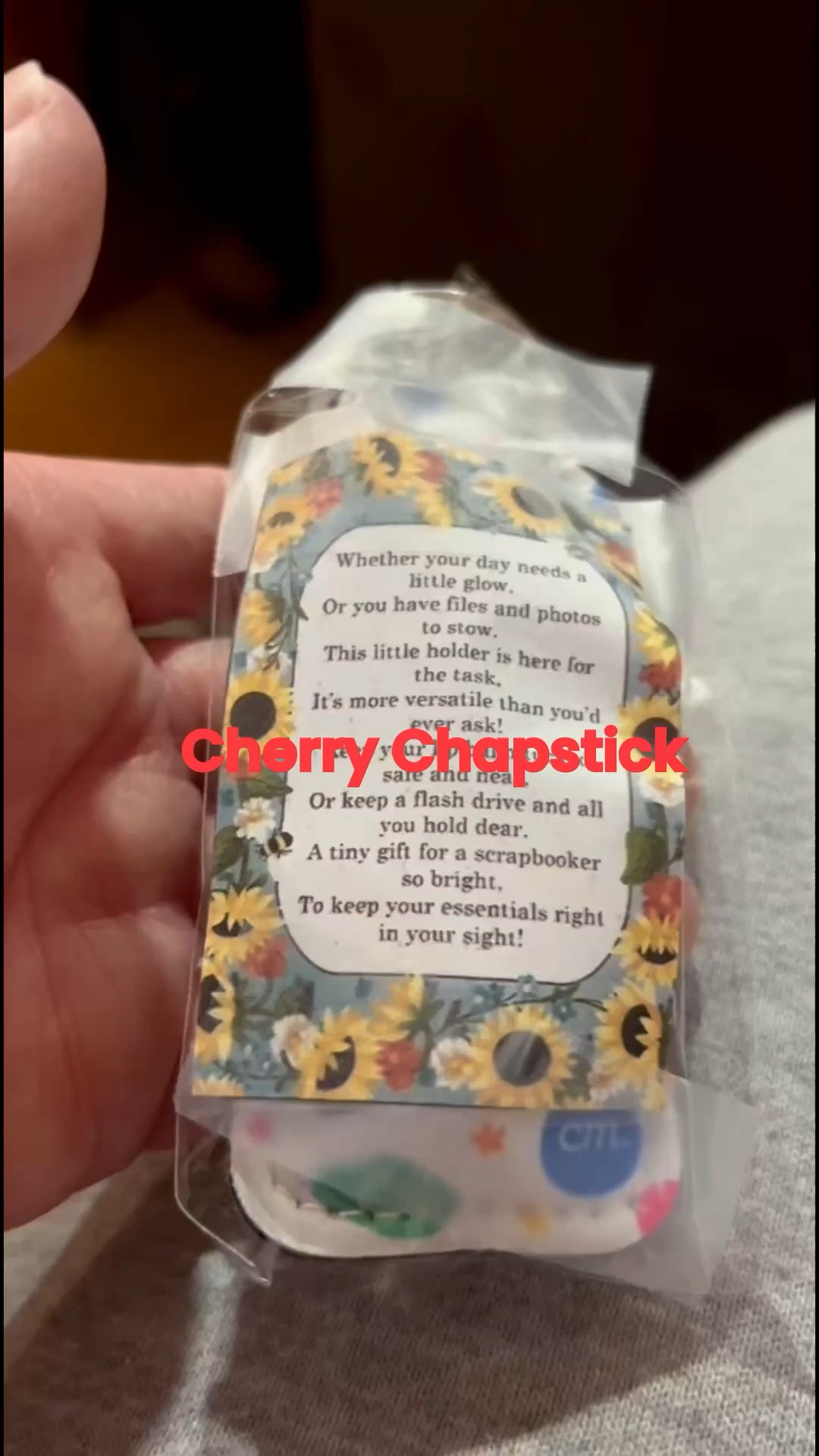 I can’t wait to clip my new cherry 🍒 chapstick to my purse so my lips stay hydrated! I love this cute Creative Memories Scrapbook 📔 Lip Bqlm holder. 👄

#LTKdayinmylife #LTKselfcare #LTKBeauty