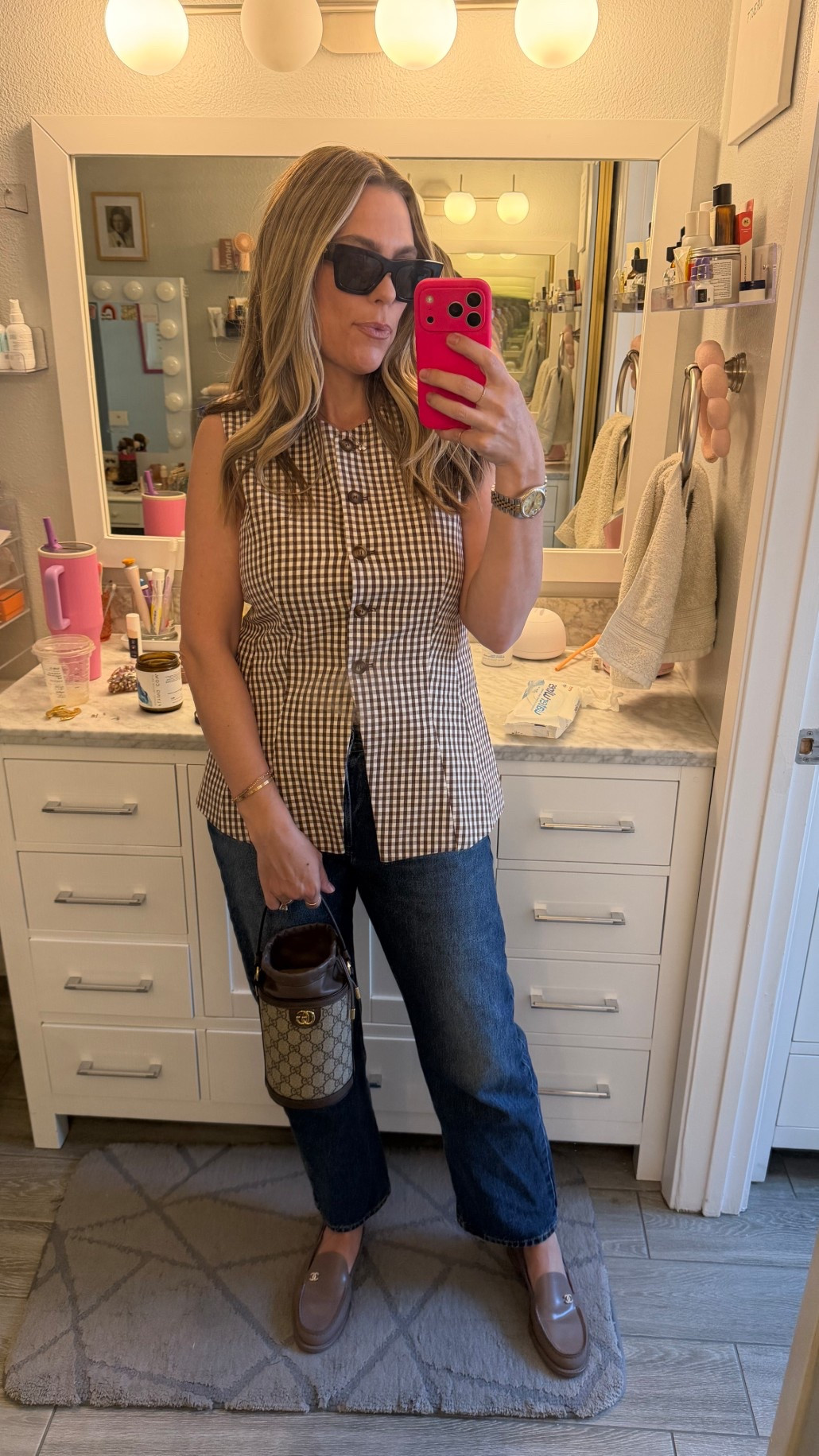 Loving a Vest this Spring 

#LTKOver40 #LTKmomlife #LTKootd