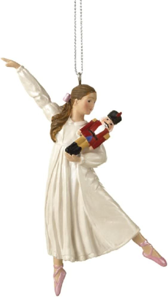 Clara Holding a Nutcracker Christmas Ornament | Amazon (US)