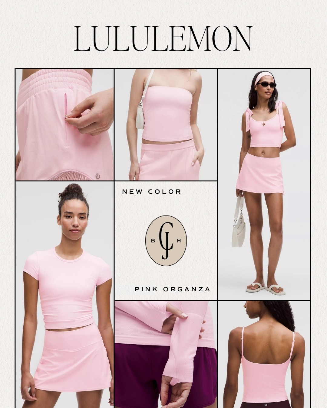 The pink organza at @lululemon is right on trend with the ballerina feel! 

#LTKActive #LTKSeasonal