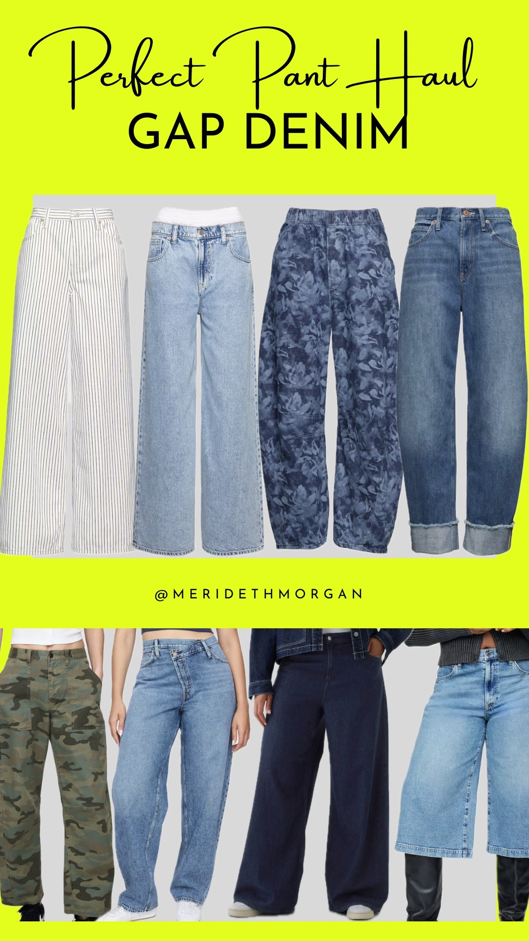 Fun denim finds from the GAP 🌟

#LTKMidsize