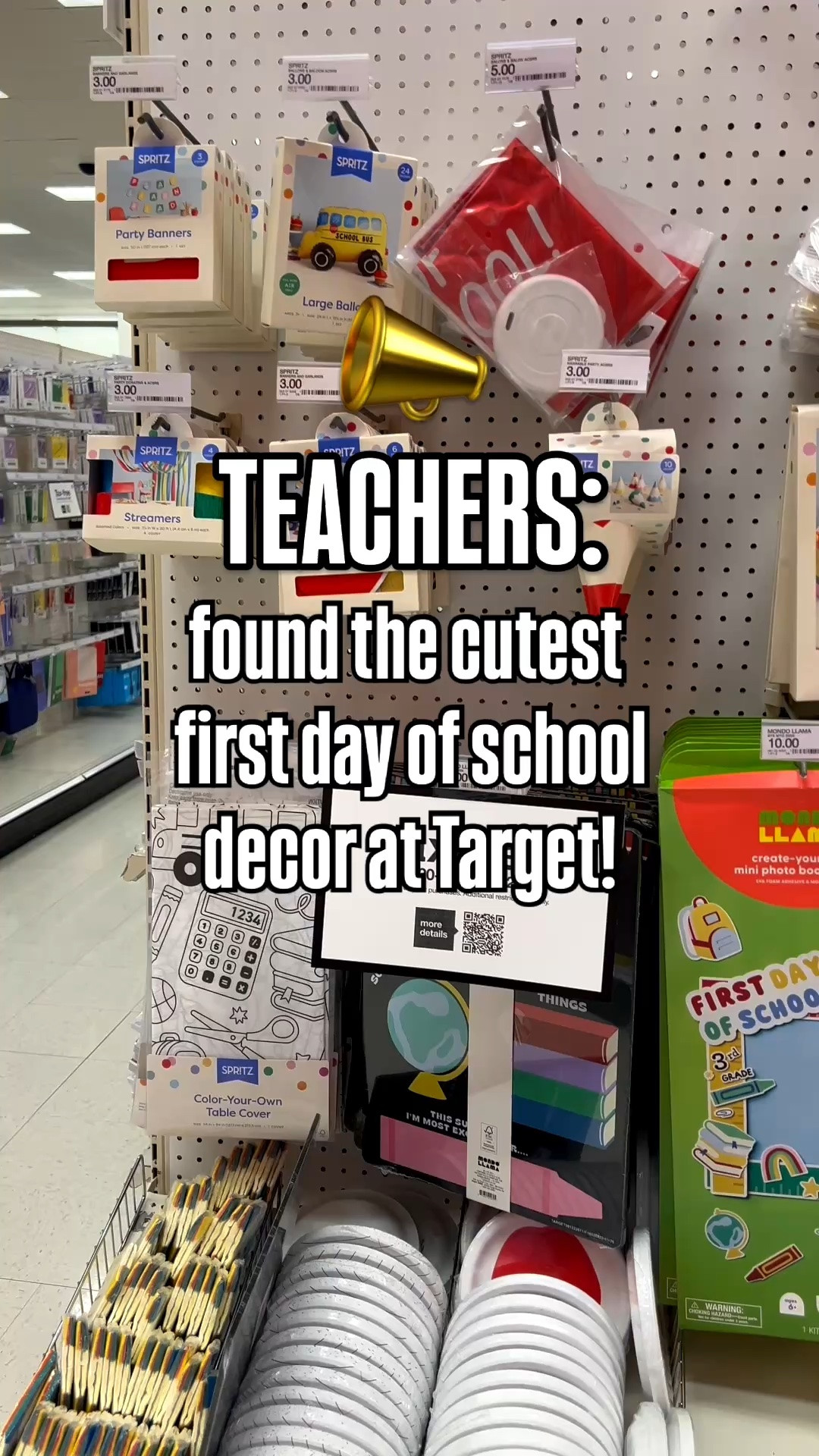 First day of school decor at Target!

@Target

#LTKSeasonal #LTKmomlife #LTKKids