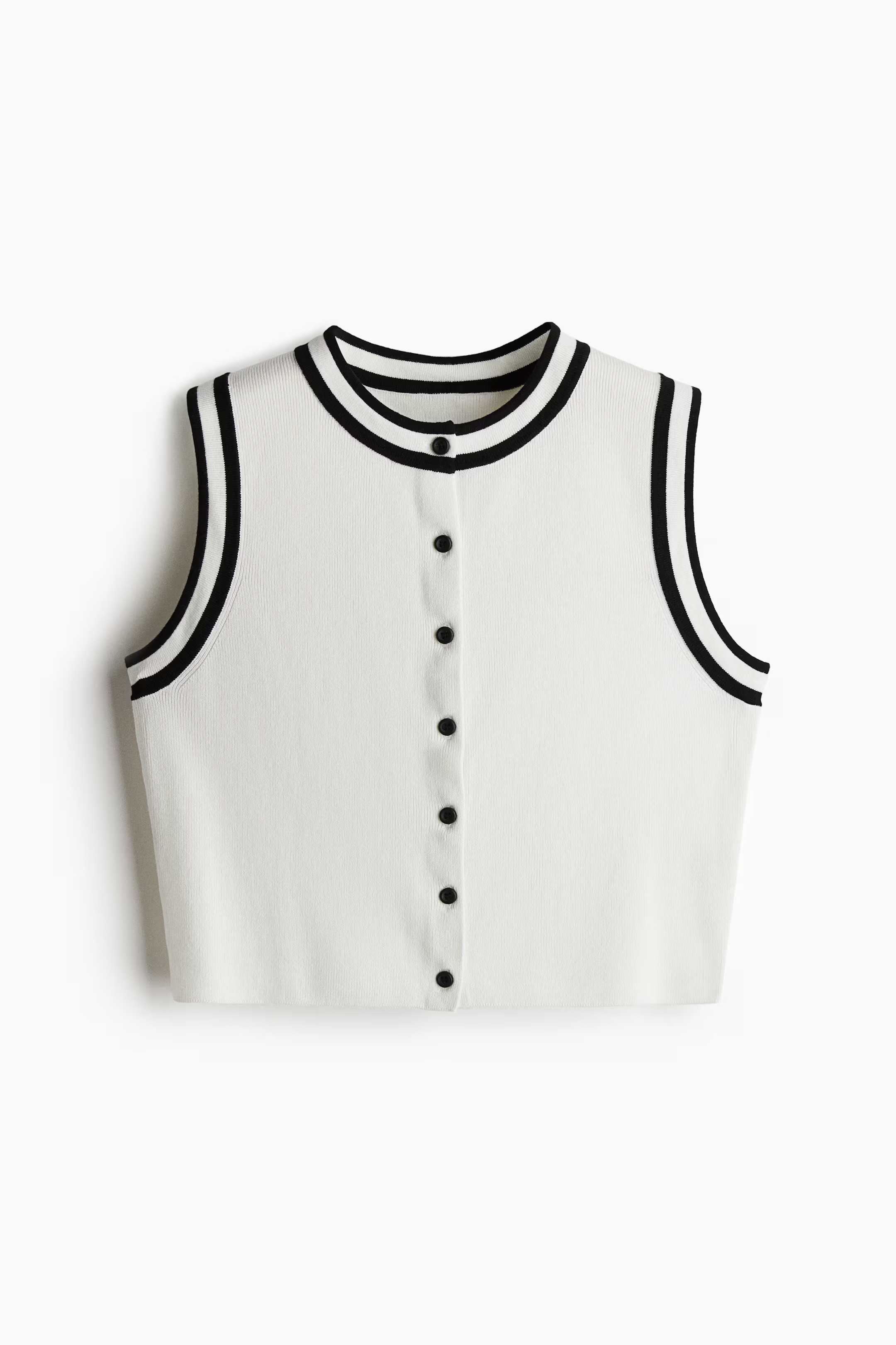 Button-Front Sweater Vest | H&M (US + CA)