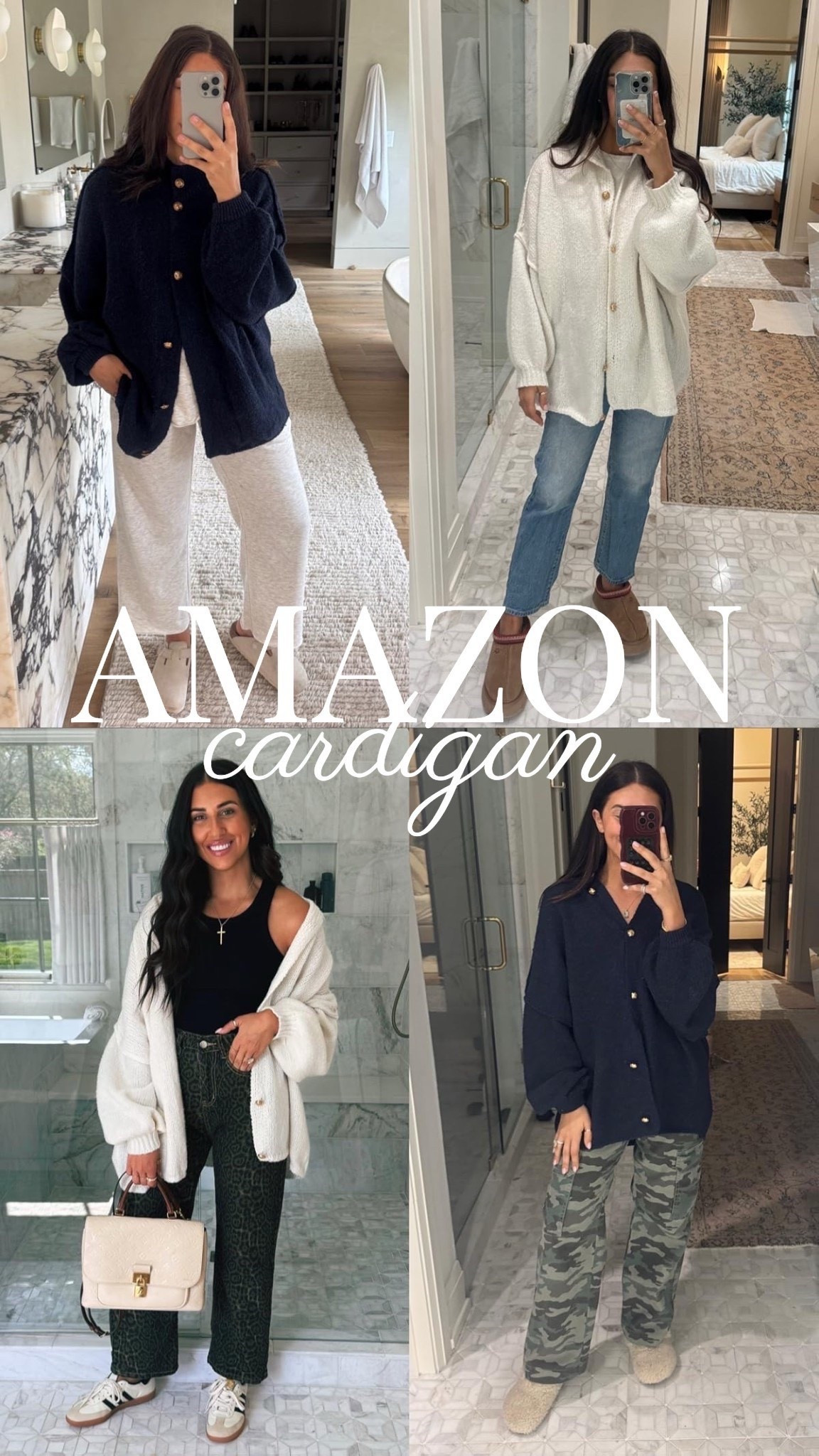 Top left is the “prettygarden” brand & is a bit softer than the other brand so falls more! The other brand is a bit stiffer so gives more of a full look. Wearing mediums in both!

sale, sale alert, amazon, amazon cardigan, oversized cardigan, casual style, Nashville, mom of 3, Dede Raad, dress up buttercup 

#LTKFindsUnder100 #LTKFindsUnder50 #LTKSaleAlert