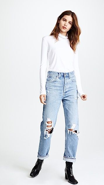 '90s Fit Mid Rise Loose Fit Jeans | Shopbop