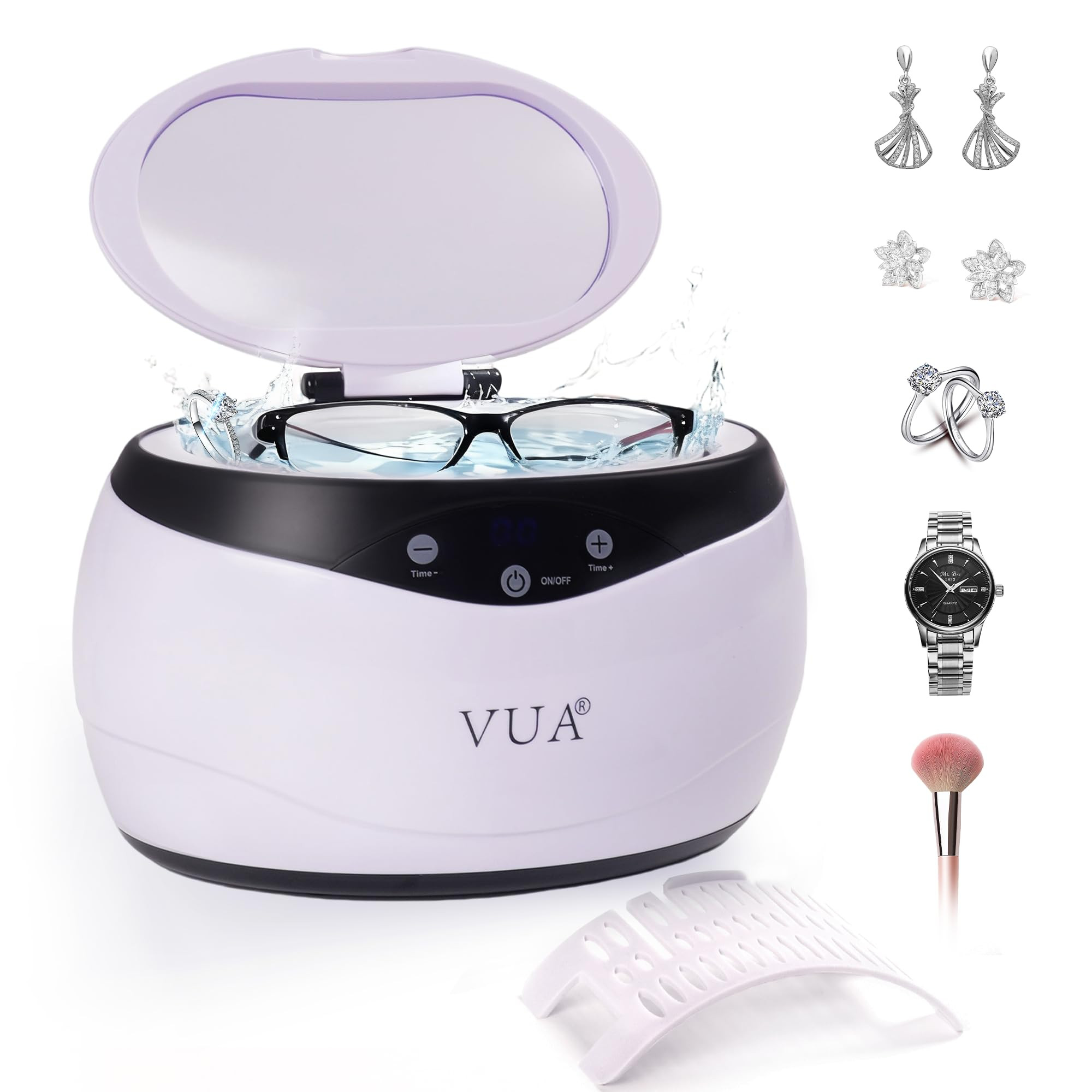 Ultrasonic Cleaner, 22oz Jewelry Cleaner, 42KHz Ultrasonic Jewelry Cleaner, 304 Stainless Steel T... | Amazon (US)