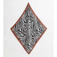 Black Zebra Print Headscarf New Look | New Look (UK)