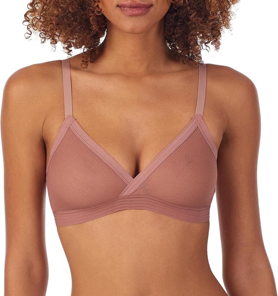 DKNY Womens Sheer Stripe Bralette | Amazon (CA)