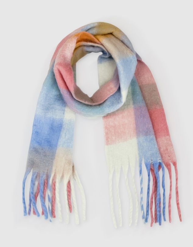 Vail Checkered Scarf - Candy | THE ICONIC (AU & NZ)