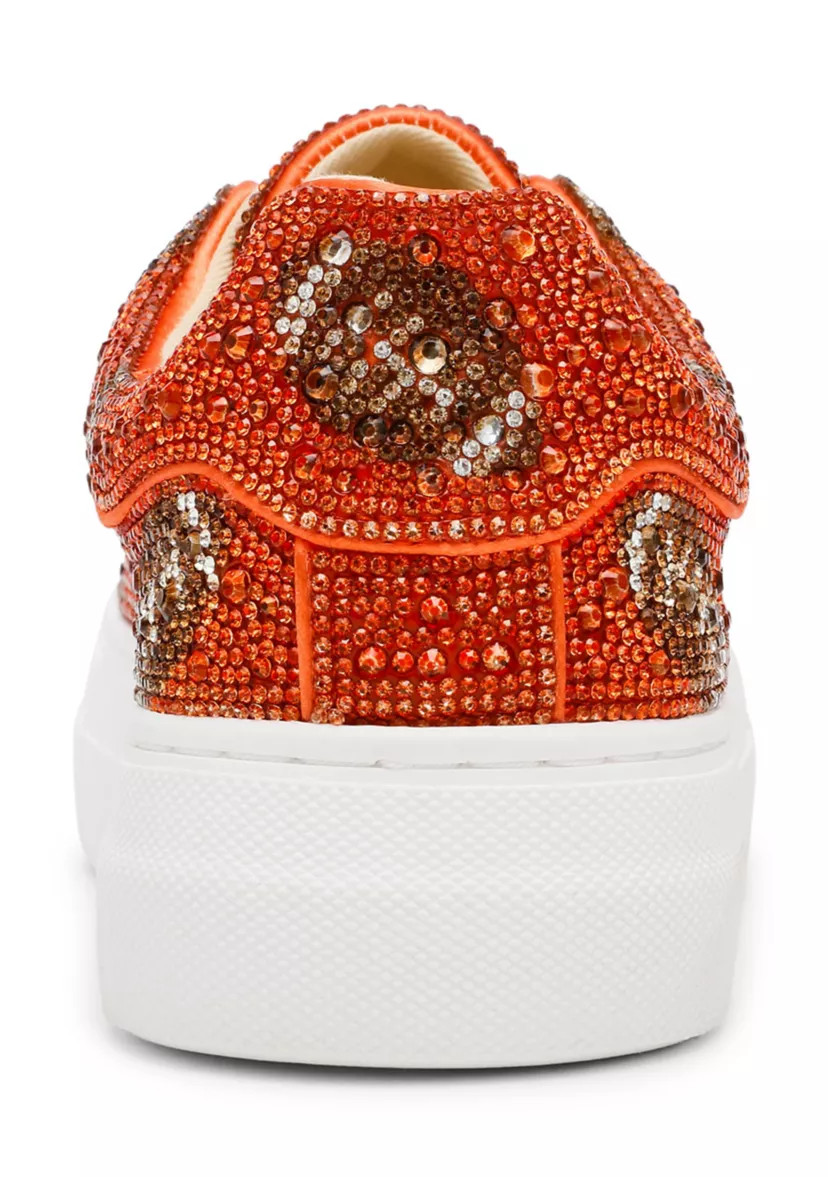 Sidny Football Rhinestone Sneakers | Belk