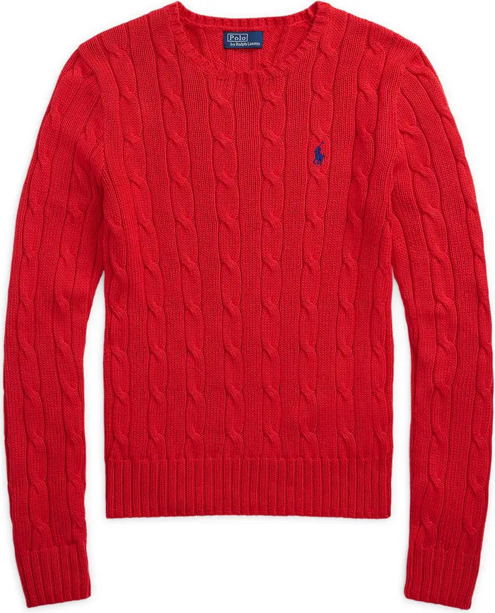 Cotton Cable Knit Sweater | Nordstrom