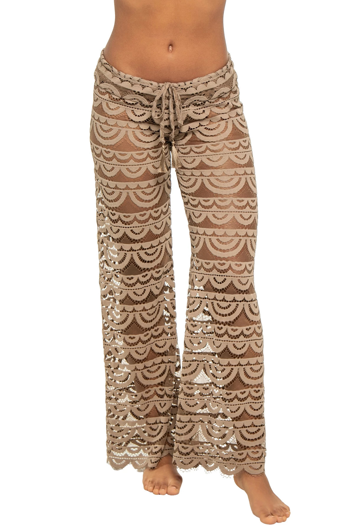 Sheer Crochet Cover Pants | Everything But Water