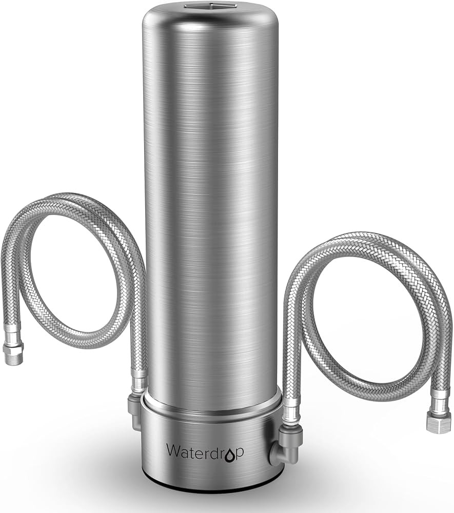 Waterdrop AS13 Under Sink Water Filter, No Drilling Required Under Sink Water Filtration System, ... | Amazon (US)