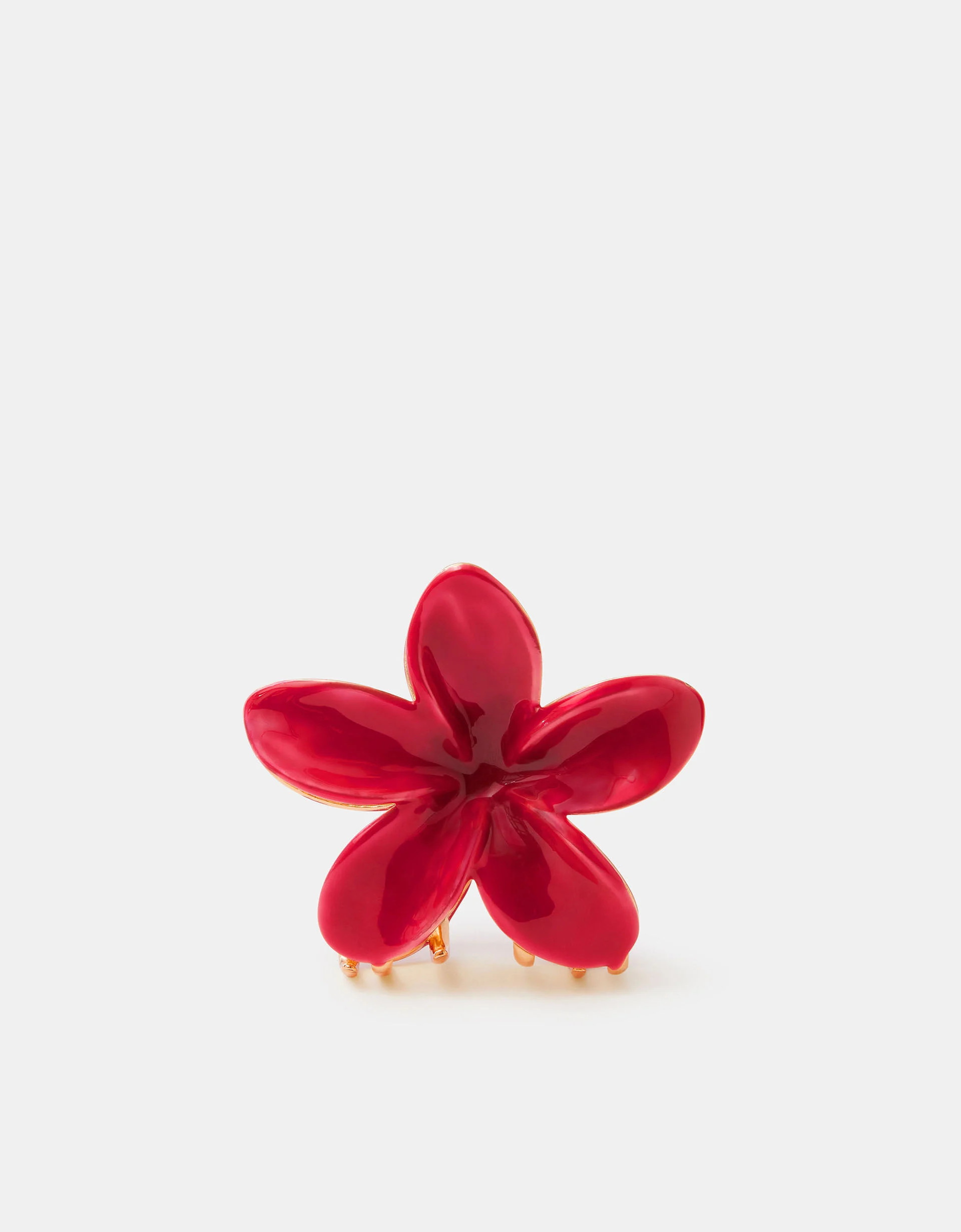Tropical Flower Enamel Claw Clip | Accessorize (Global)