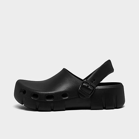 Birkenstock Women's Birki Flow EVA Clog Shoes in Black Size: 39.0 | Finish Line (US)