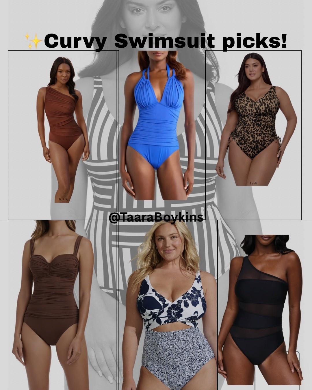 Curvy swimsuit season is here- are you ready!! 
Several of these go up to 3x-4x !! 

#LTKSwim #LTKMidsize #LTKPlusSize