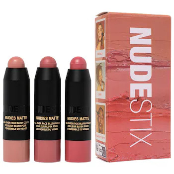 Mini Pink Nude Blush 3 PC Kit - NUDESTIX | Sephora | Sephora (US)